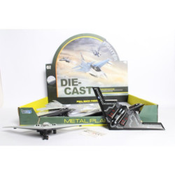 Samolot metalowy 1szt 1304016 40165