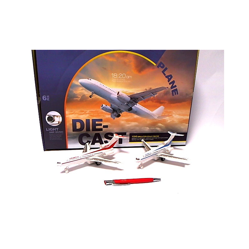 Samolot metalowy św/dźw 1237619 76197