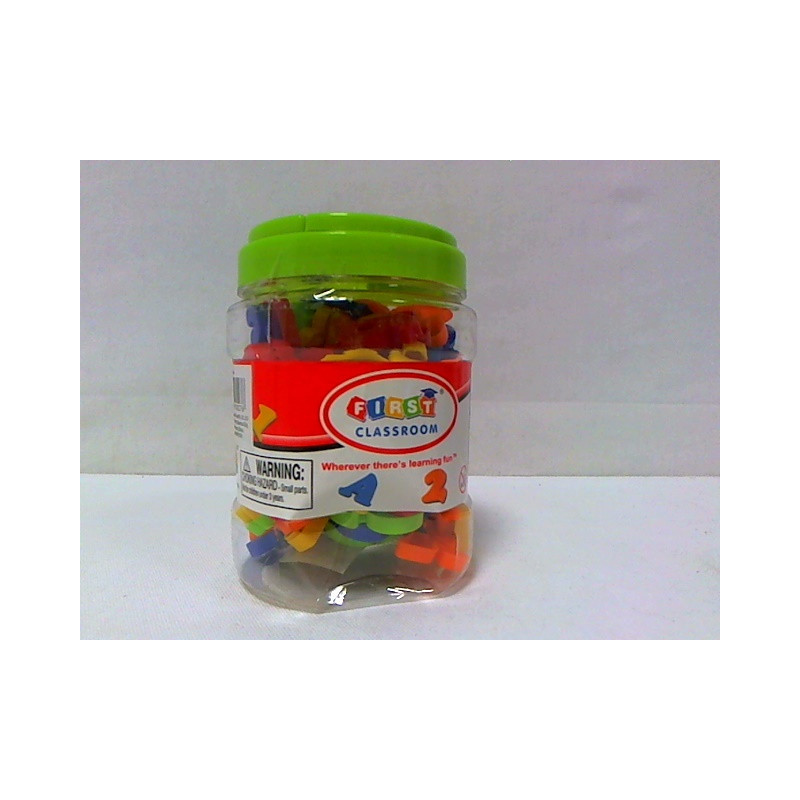 Literki magnetyczne w słoju 78szt G1585 30276