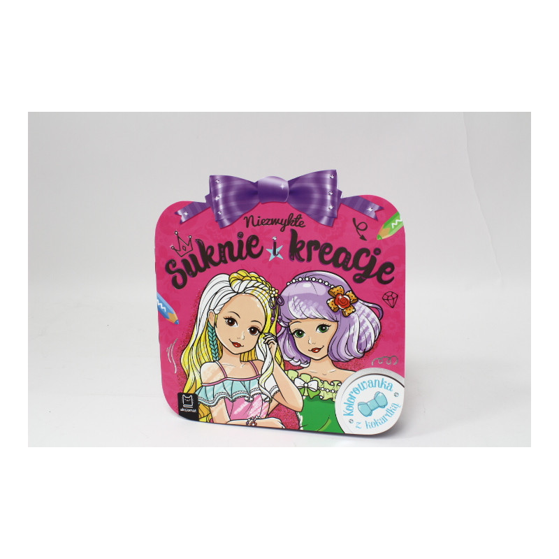 Kolor.z kokardką Niezwykłe suknie i kr..3716 34971