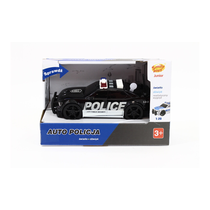  Auto policja św/dźw SmilyPlay SP83986 39864