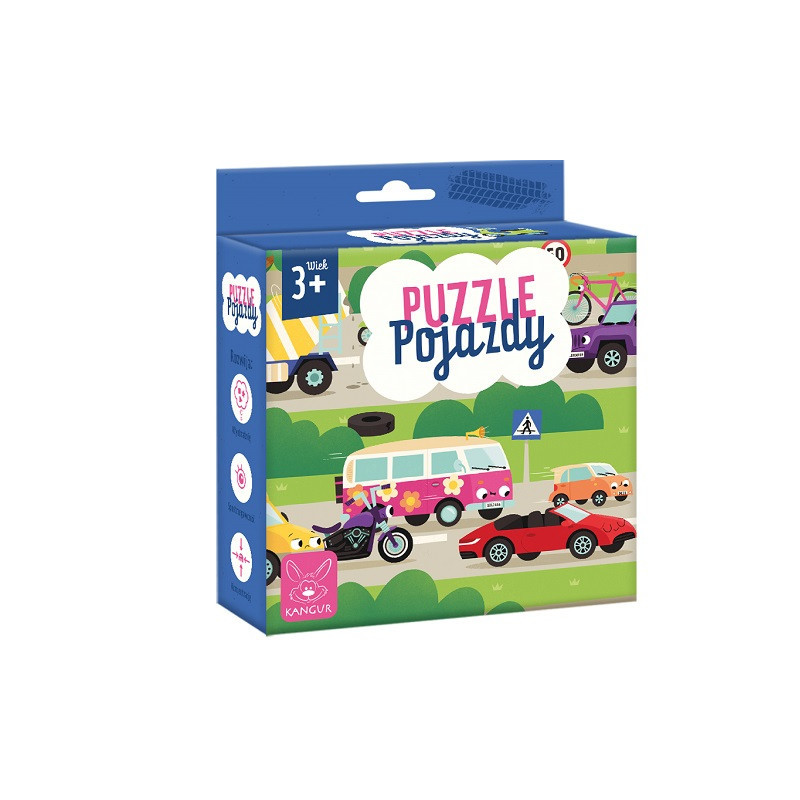 Puzzle Pojazdy 3+ 41572