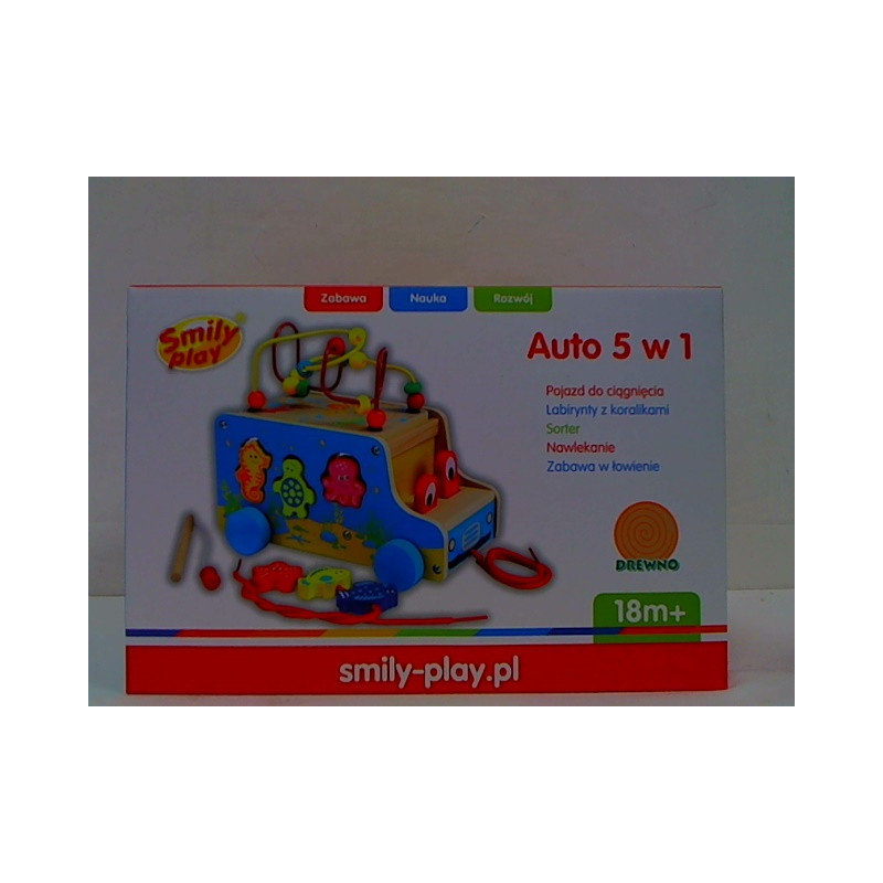  Auto sorter drewniany 5w1 Smily AC6665 29674