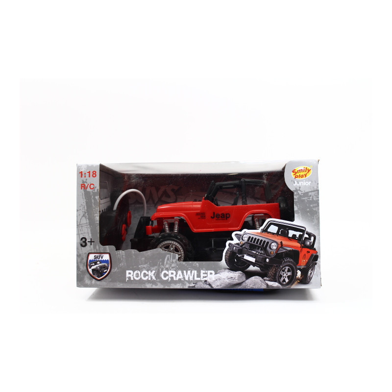 Auto RockCrawler RC czerw SmilyPlay SP83971