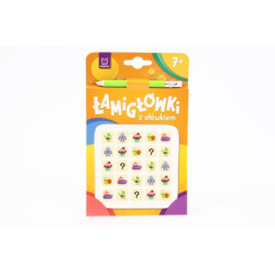 Łamigłówki z ołówkiem 7+ Książeczka pomar...33752