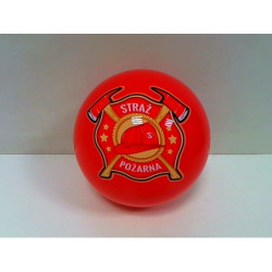 Piłka PVC 230mm Straż pożarna 134319
