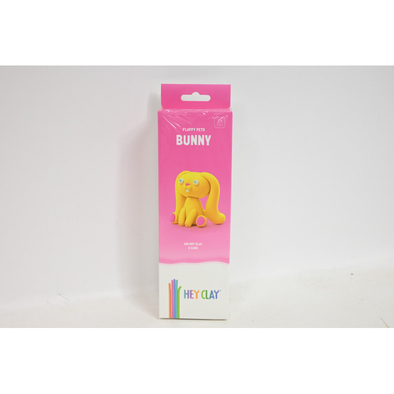 TMT HeyClay puchate zwierzaki Królik 3pak 00268