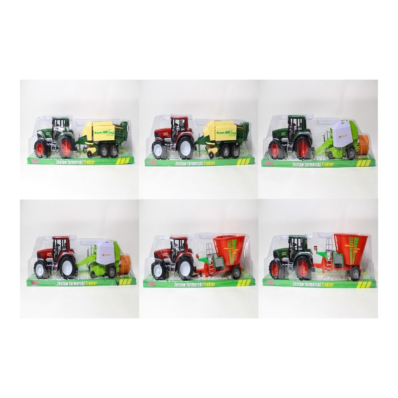 Traktor wielki z maszyną rolniczą G087442 77612