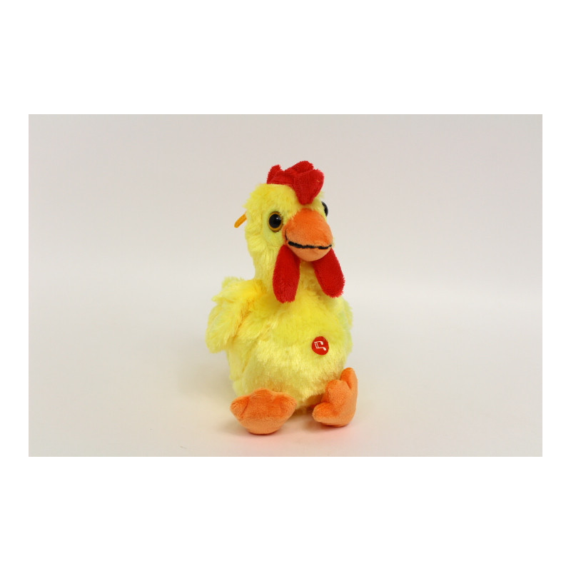 Kura K-1192 zółta głos 18cm 159601