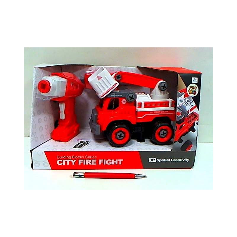 Pojazd do skręcania R/C straż LM8034-YZ-1 97455