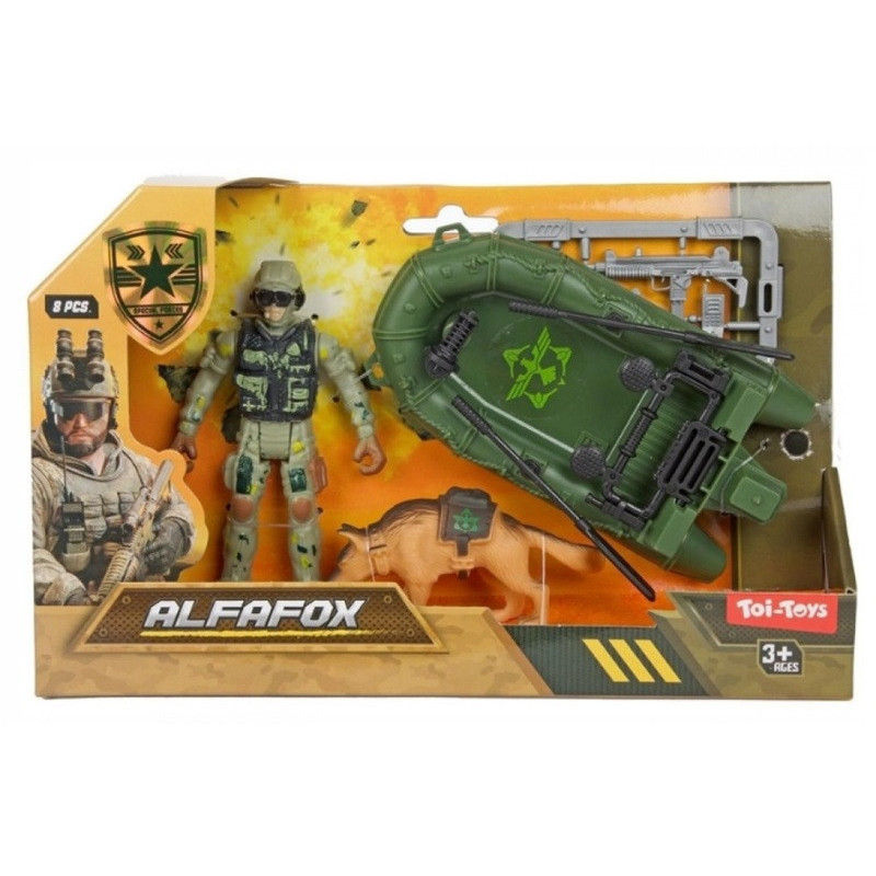  Zest wojskowy ponton/żółnierz akces. 14334