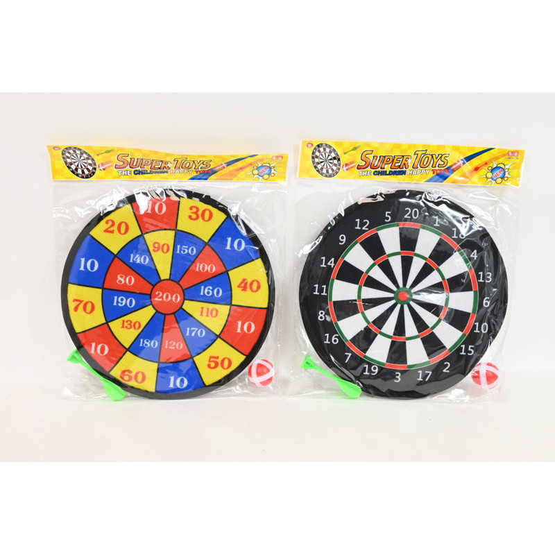 Tarcza z piłeczkami na rzep 171215