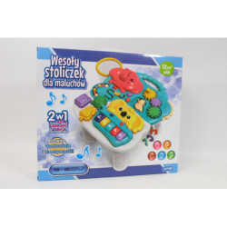 Wesoły stoliczek d/maluchów e-edu 164880