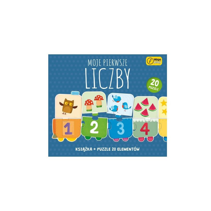 Puzzle i książka Moje pierwsze liczby 20el 98565