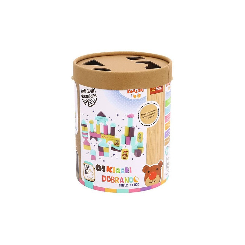  TREFL Zab.drew.O!Klocki Dobranoc 61510