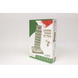 Cubic Fun puzzle 3D Krzywa wieża w Pizzie 02415