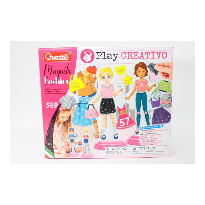 Quercetti moda magnet.Best friends 2935 29350