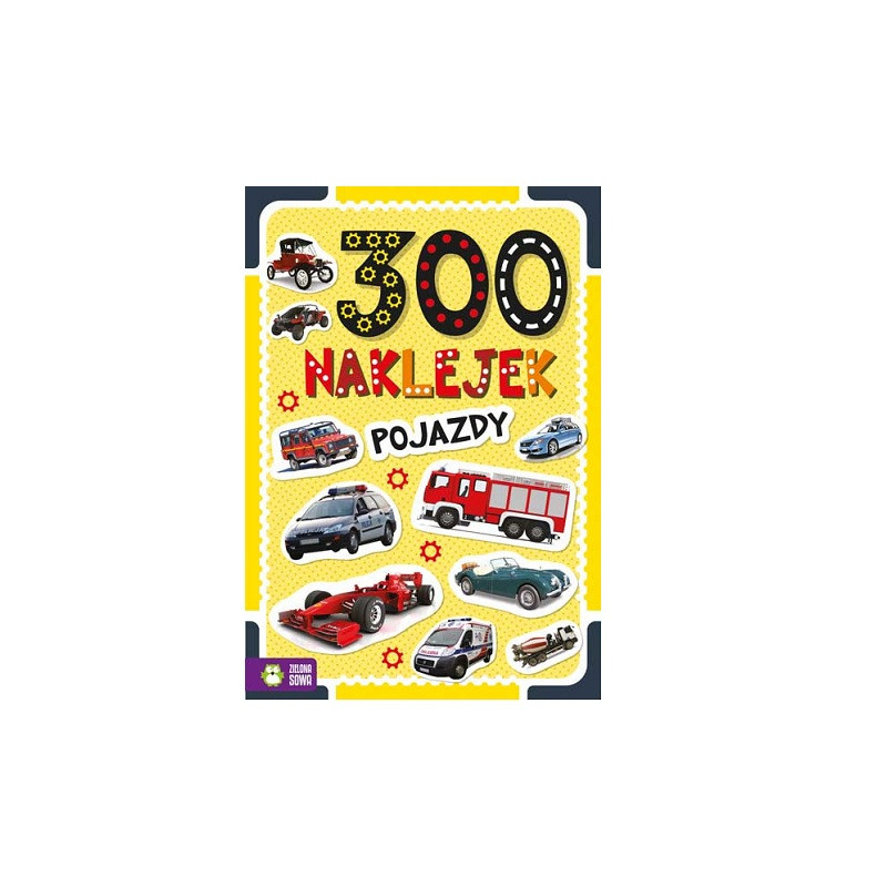 300 naklejek Pojazdy w2 91581