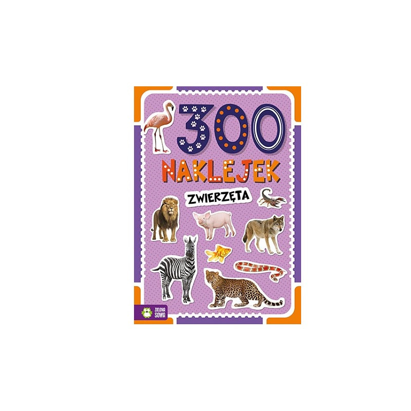 300 naklejek Zwierzęta w2 91598