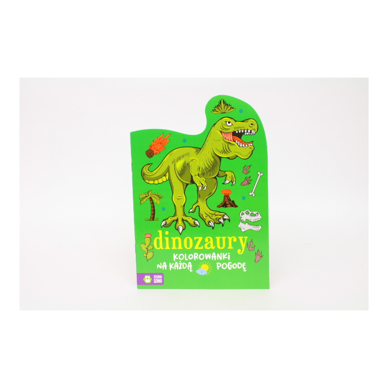 Kolorowanki na każdą pogodę Dinozaury W1 07686