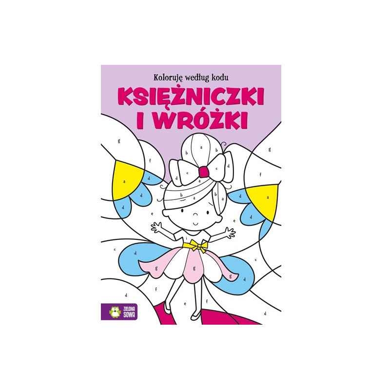 Koloruję według kodu Księżniczki i wróżki 94018
