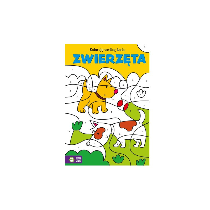 Koloruję według kodu Zwierzęta 94001