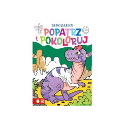 Popatrz i pokoloruj Dinozaury 96470