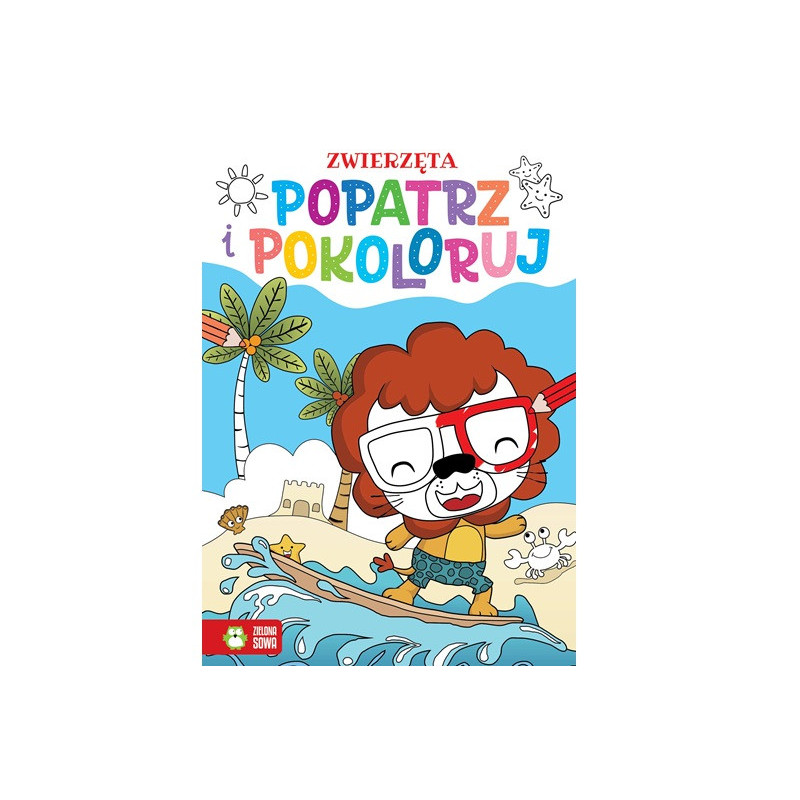 Popatrz i pokoloruj Zwierzęta 96463