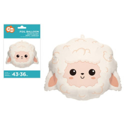  Balon fol.Owieczka 43x36 głowa BF-HOWC 92575
