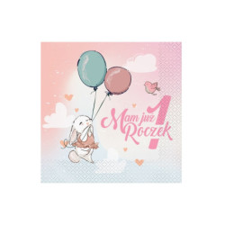  Serwetki kol.Roczek Króliczek PG-SHK2 64787