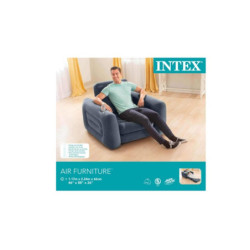 Kanapa flokowana rozkładana pojedyn.66551NP