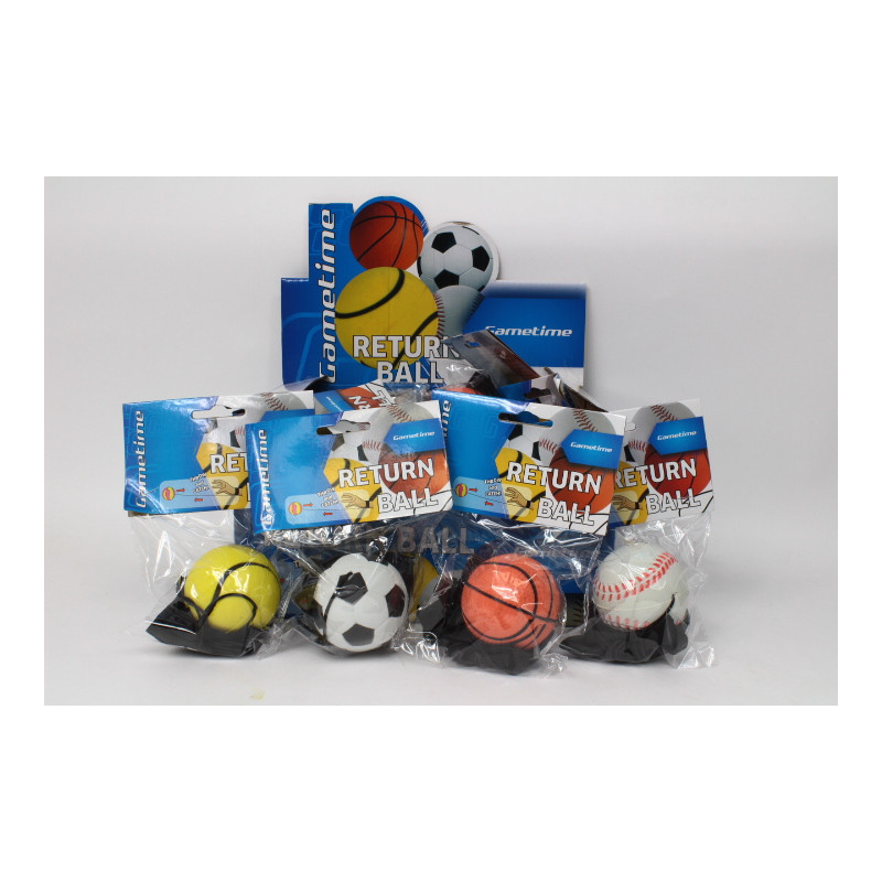 Piłka 6cm na sznurku 24/box 620218 17167