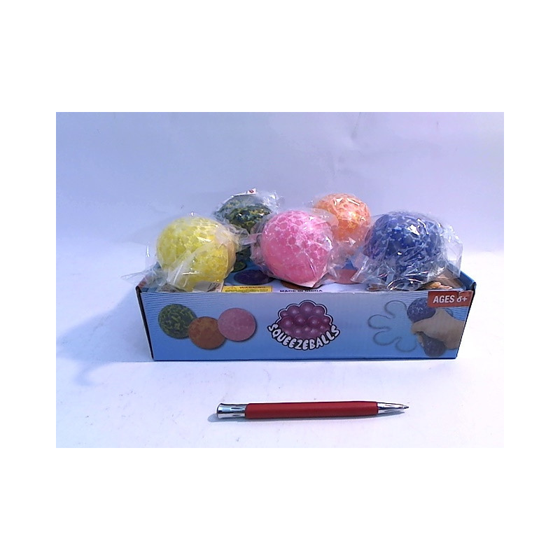 Piłka gniotek 12szt/box 0320L 49928