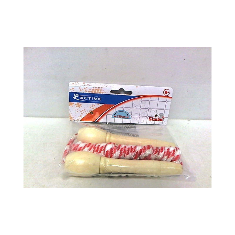 Skakanka z drewnianymi uchwytami 3rodz 730-1006