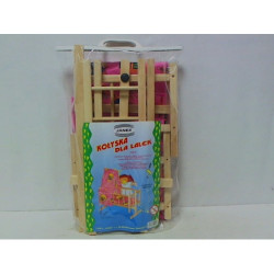 Kołyska duża z baldachimem 10106