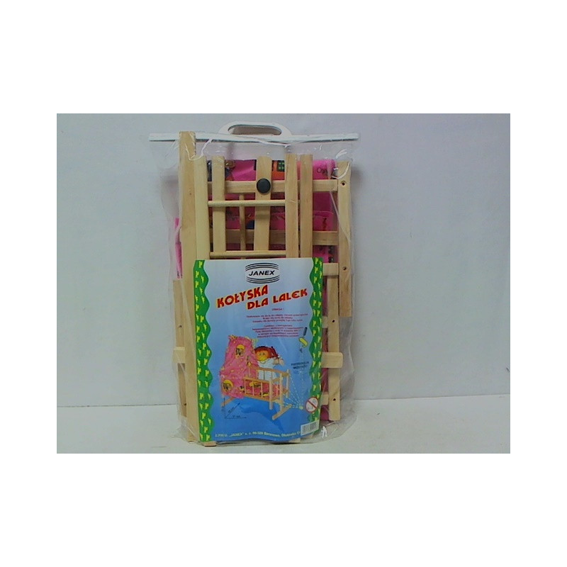 Kołyska duża z baldachimem 10106