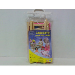 Łóżeczko małe bez baldachimu 10137