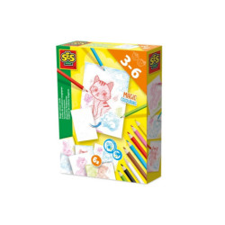 SES Magiczne karty kolorów 14051 40519