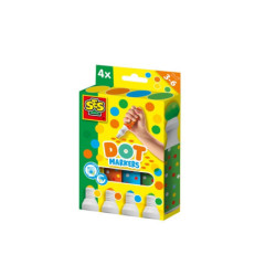 SES Markery w kropki 4kol XXL 14600 46009