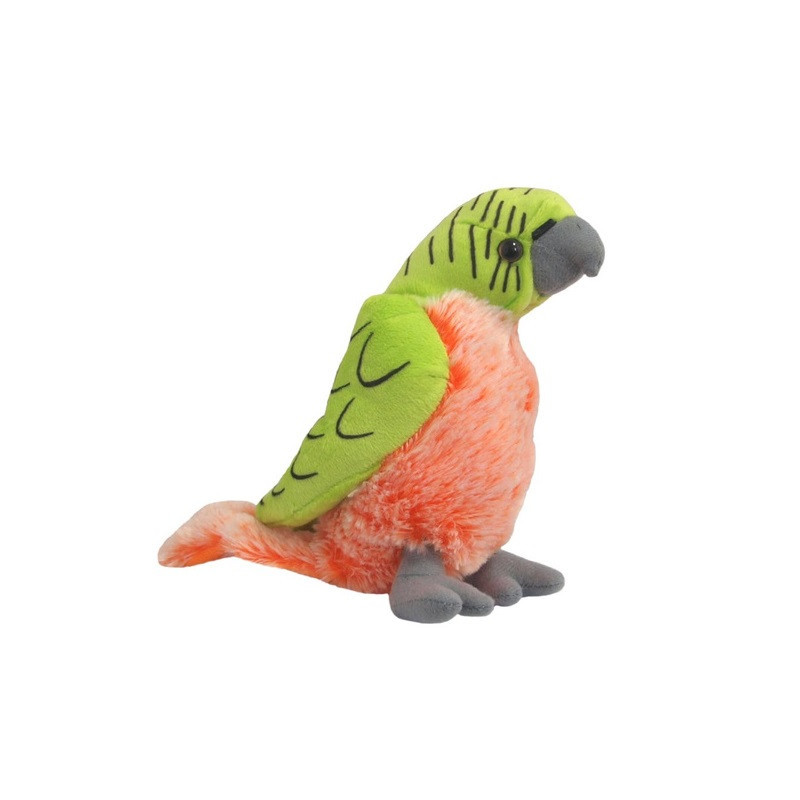 Papuga 17cm zielona 13572 15655