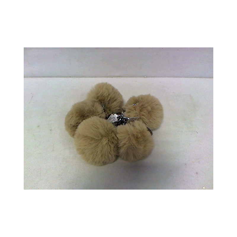  Pomponiki srebrne podwójne zapięcie 1000713