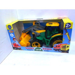 LENA traktor-spychacz+koparka karton 02080 80105