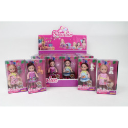 Laleczka z pieskiem 4 wzory G6190 82534