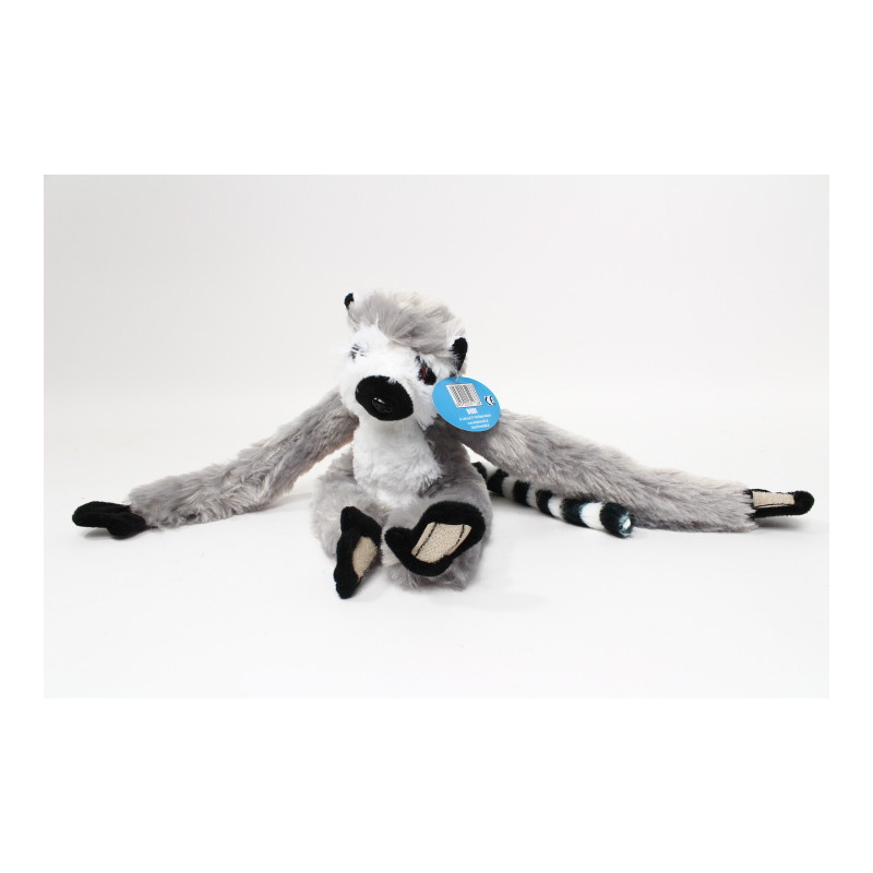 Lemur wiszący z rzepami 30cm 11766