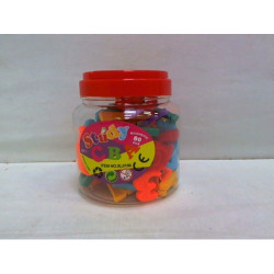 Literki/cyferki 80szt  H10295 77302