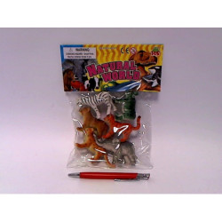 Zwierzątka dzikie 7cm 6szt HHS044 38227