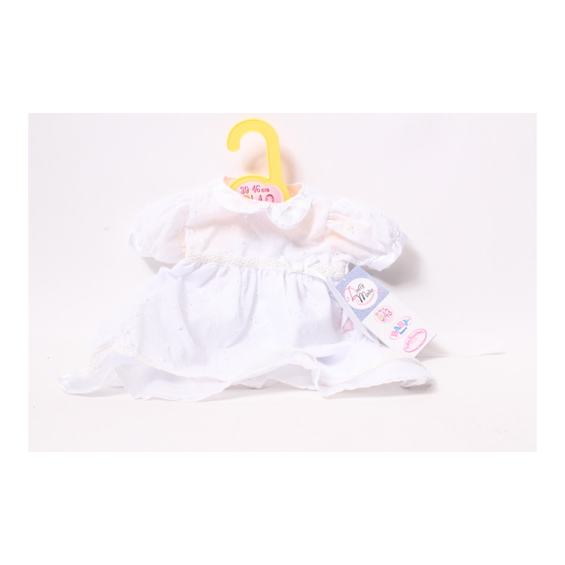 MGA BABY BORN biała sukienka do Chrztu 43cm 870341