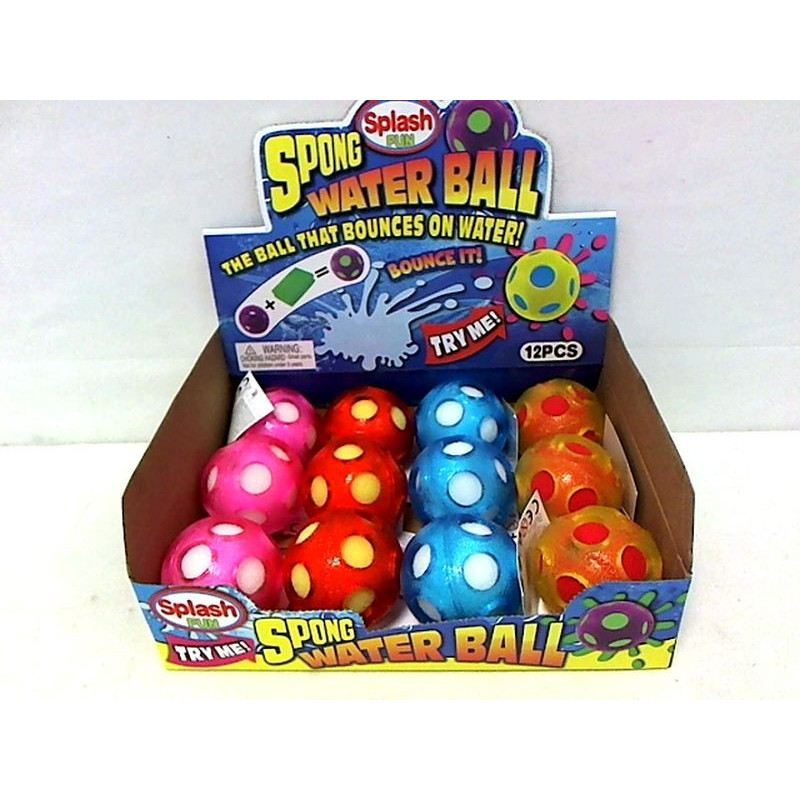  Piłeczka wodna z gąbki św.6,5cm 620283R 23953