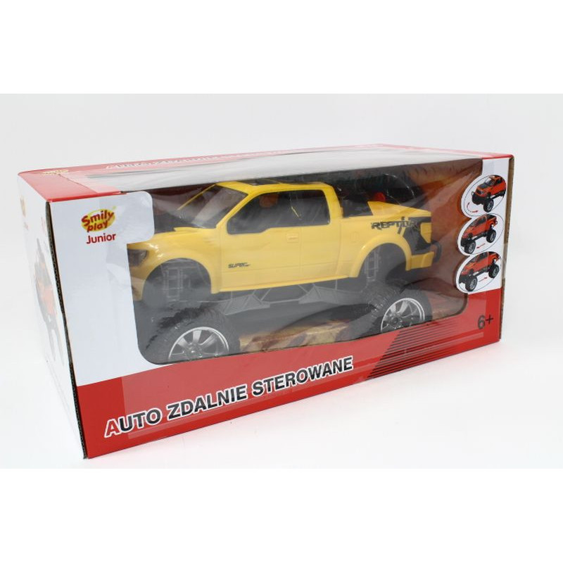 Auto RC Junior żółte USB SmilyPlay SP83969