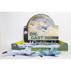 Samolot metalowy 1szt 1304013 40134
